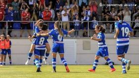 El Dépor femenino se estrena en Primera goleando al Espanyol