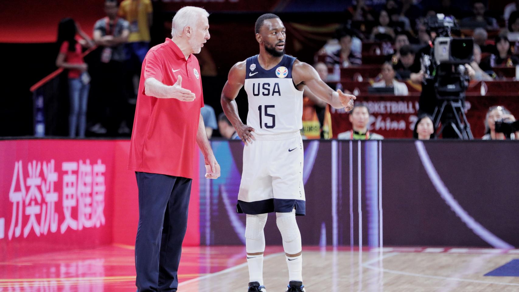 Kemba Walker con Estados Unidos.