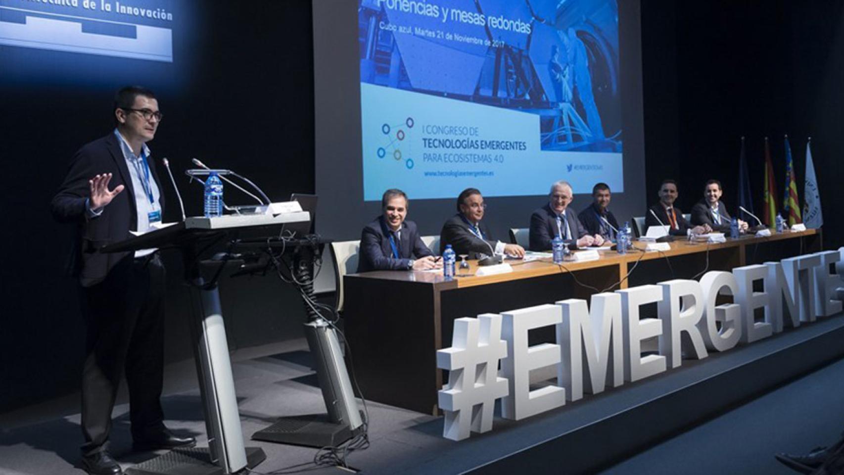 Pablo Oliete durante su intervención en la última edición del Foro Emergentes.