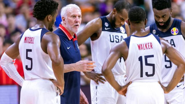 Popovich da órdenes a la selección de Estados Unidos