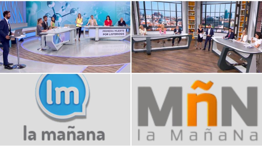 'La mañana' ha renovado por completo su plató y su logo.