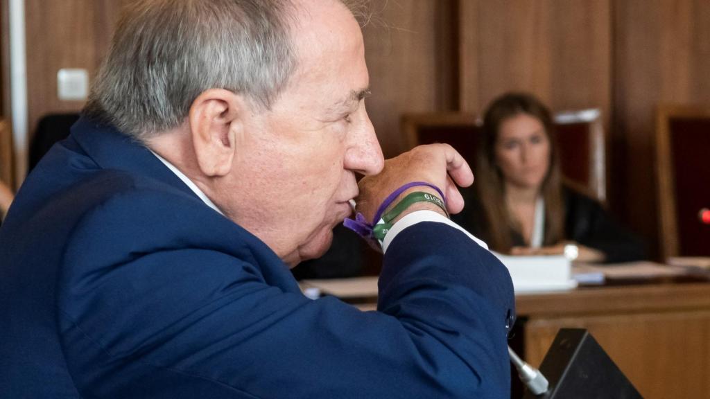 Manuel Muñoz Medina durante el juicio en la Audiencia de Sevilla.