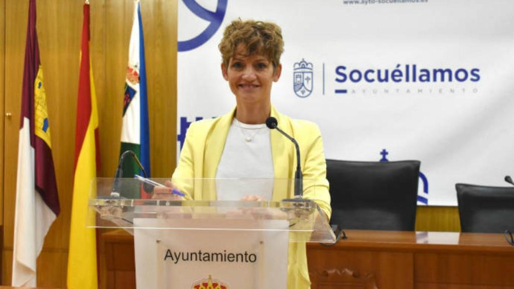 Vanessa Sáez, portavoz del Equipo de Gobierno del Ayuntamiento de Socuéllamos