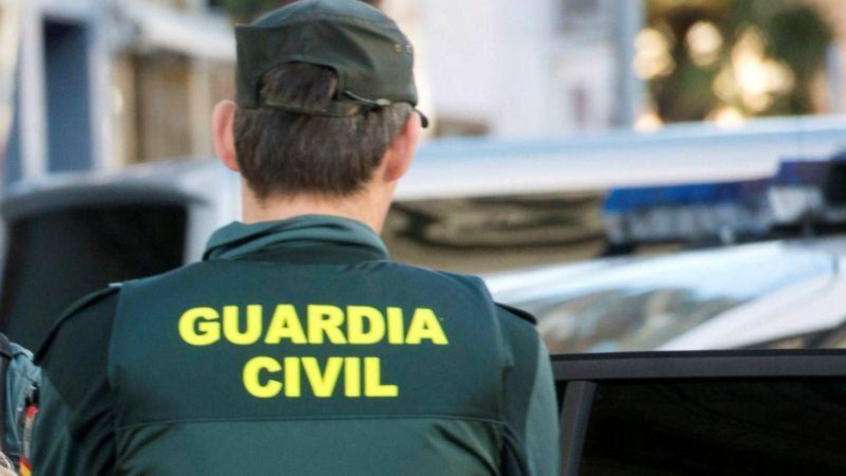 Un agente de la Guardia Civil.