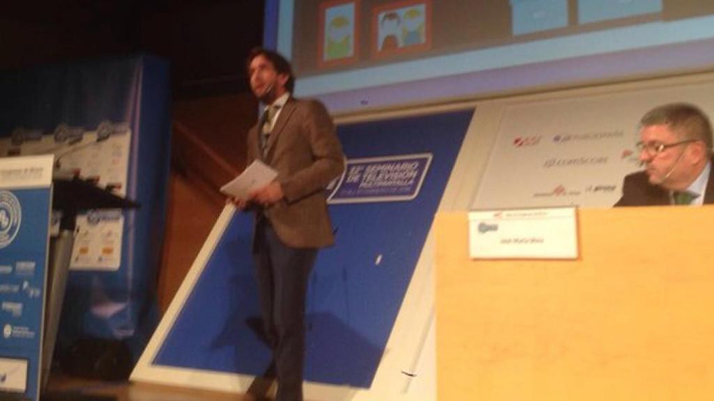 Raúl Berdonés durante el seminario AedemoTV (Twitter: @GrupoSecuoya)