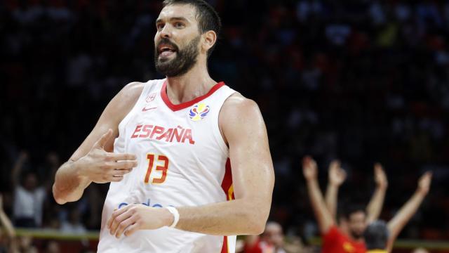 Marc Gasol, durante el Mundial de China