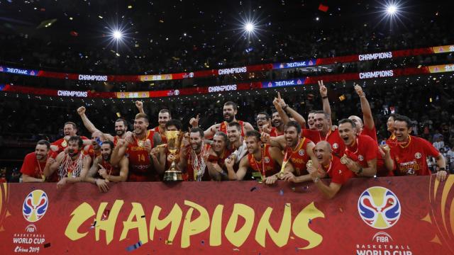 La Selección celebra la conquista del Mundial de China