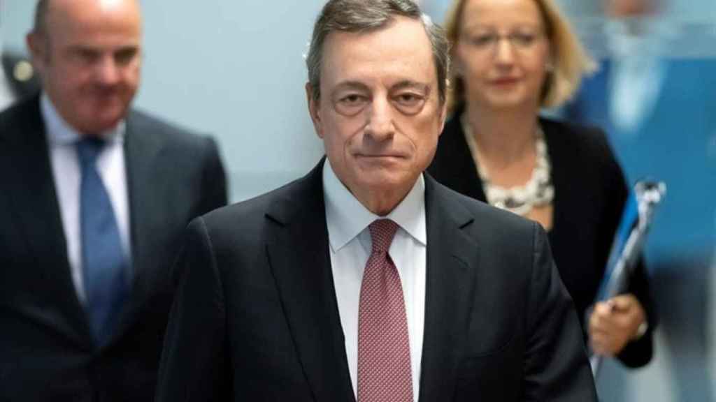 Mario Draghi, primer ministro de Italia y expresidente del BCE.