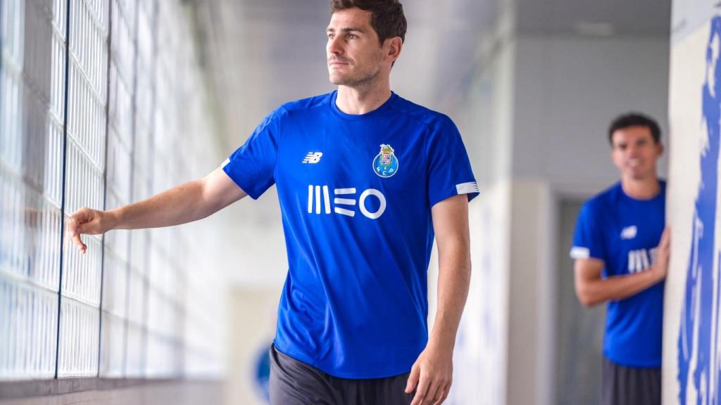 Iker Casillas con el FC Oporto. Foto Twitter (@IkerCasillas)