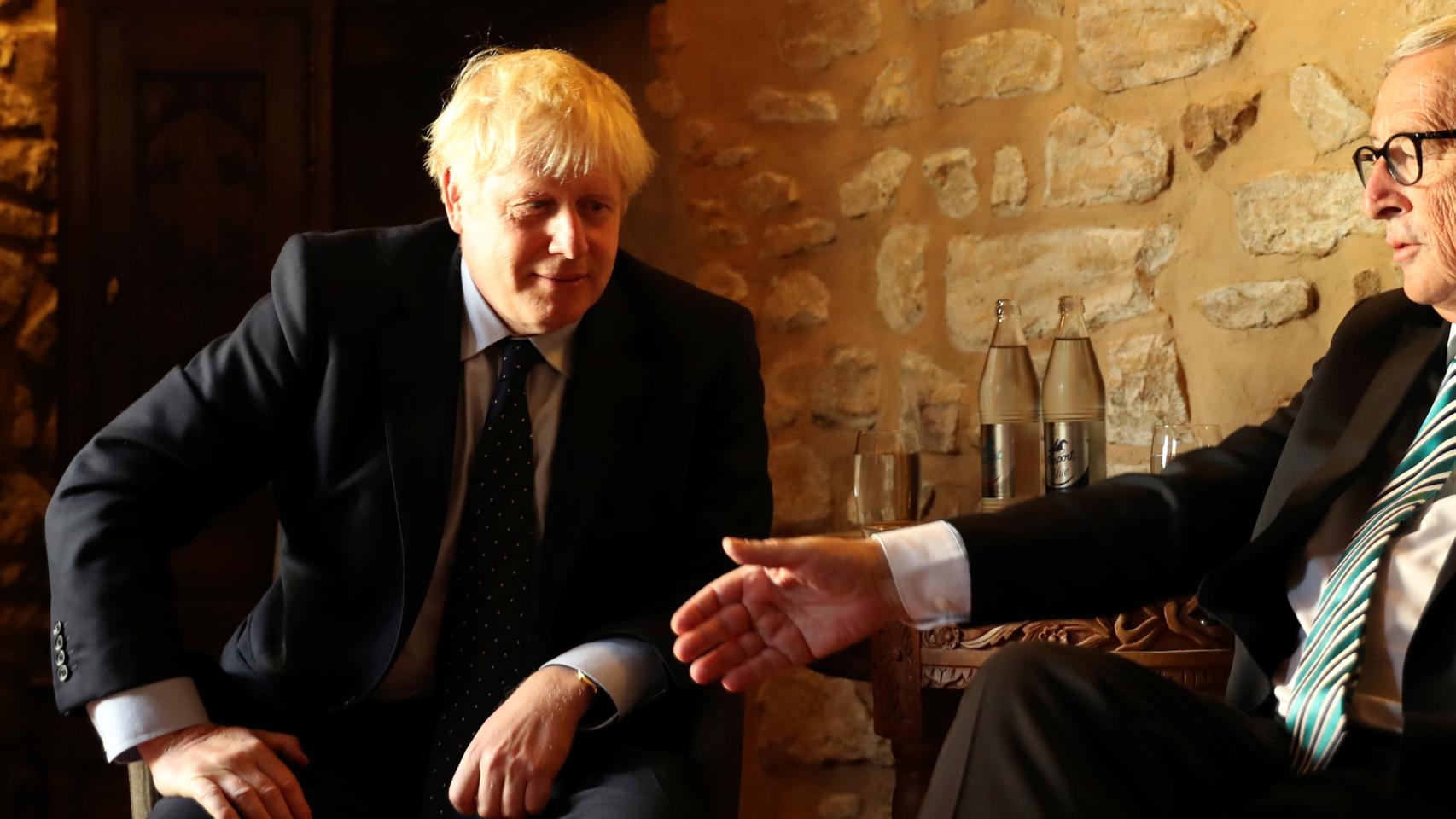 Juncker y Johnson se han reunido este lunes en Luxemburgo