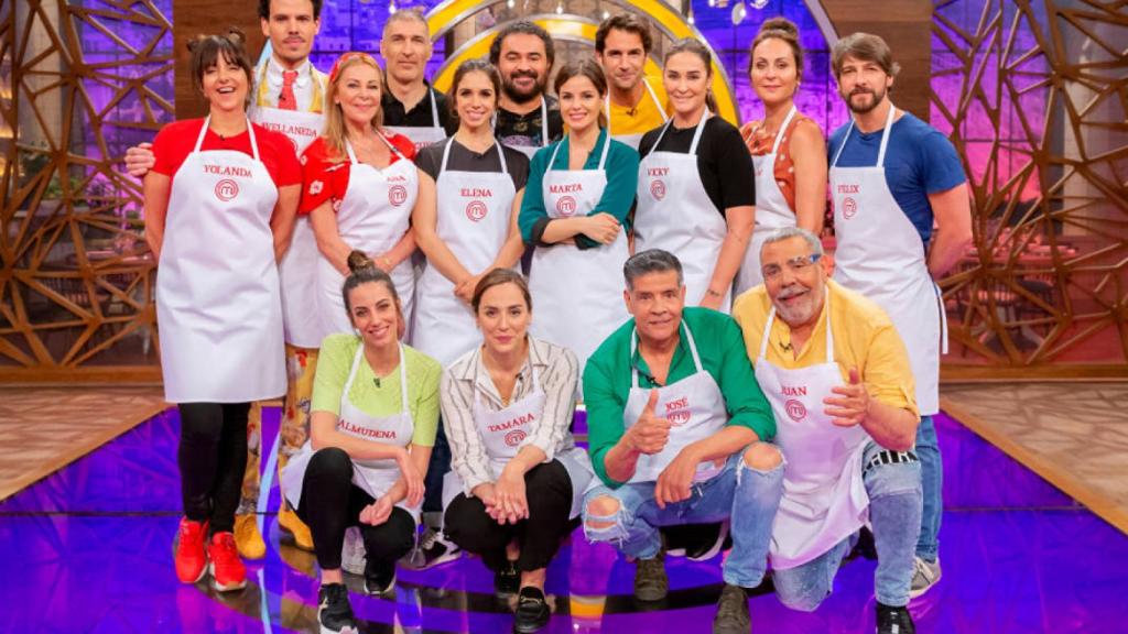 Los concursantes de la cuarta edición de 'MasterChef Celebrity'