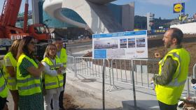 La pasarela a Marineda será un emblema para A Coruña, según la Xunta