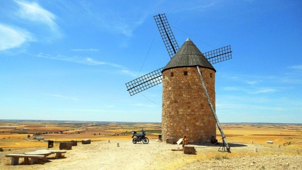 El Molino El Puntal conserva su maquinaria intacta e incluso se realizan moliendas para los turistas.