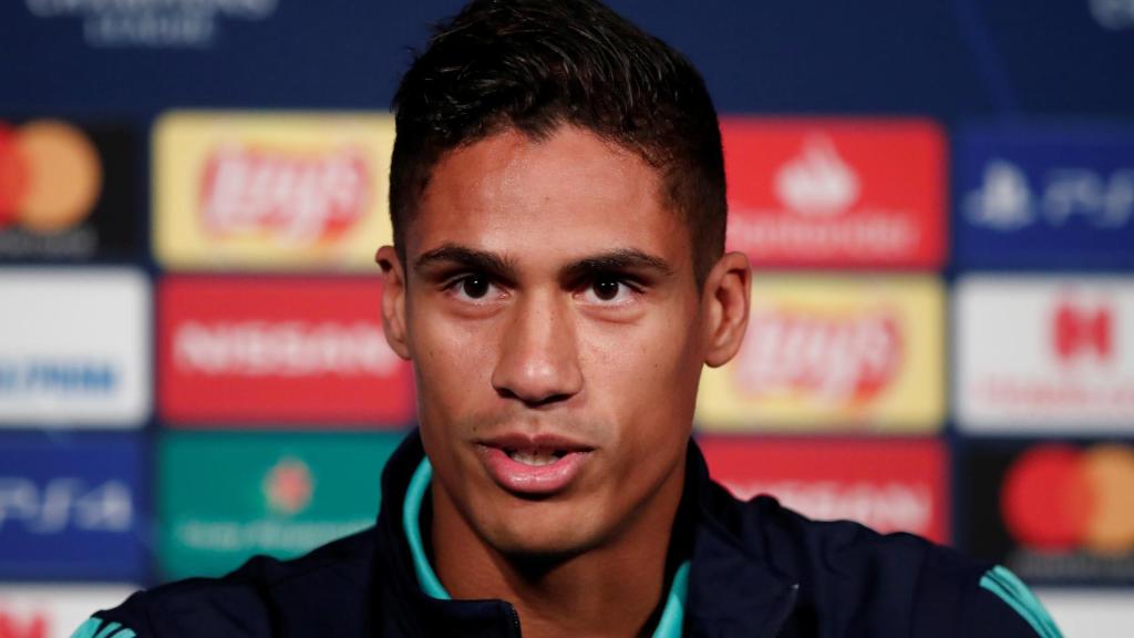 Varane, en rueda de prensa previa a la Champions League