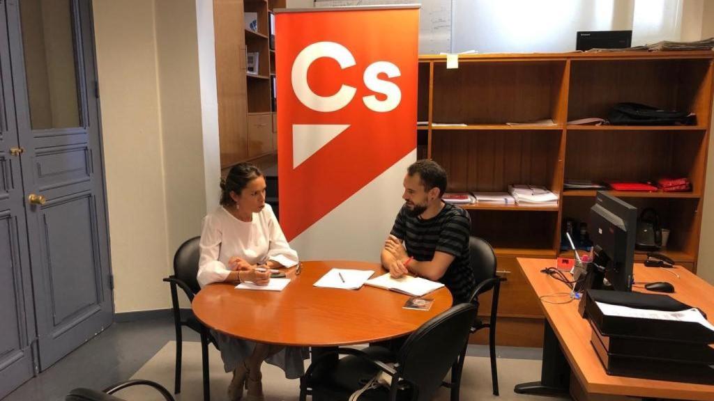 Reunión de Libera con Ciudadanos en el Concello.