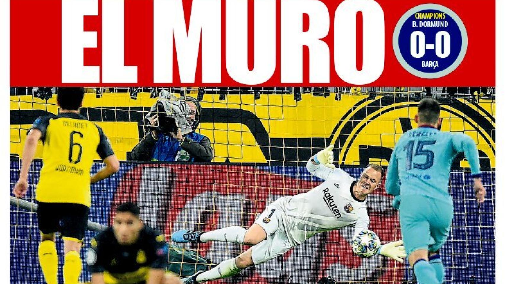 Portada Mundo Deportivo (18/09/19)