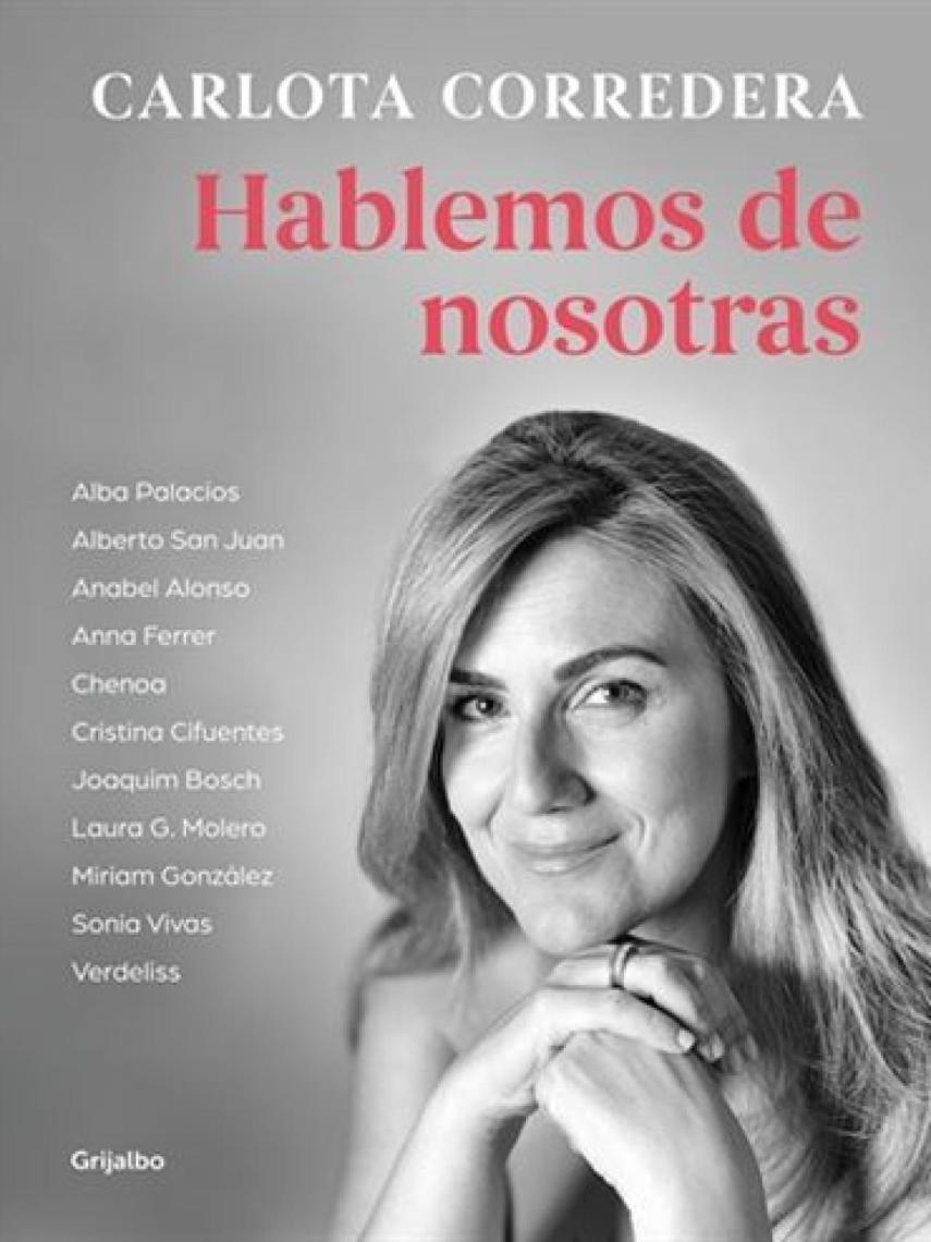 Portada del próximo libro de Carlota Corredera, 'Hablemos de nosotras'.