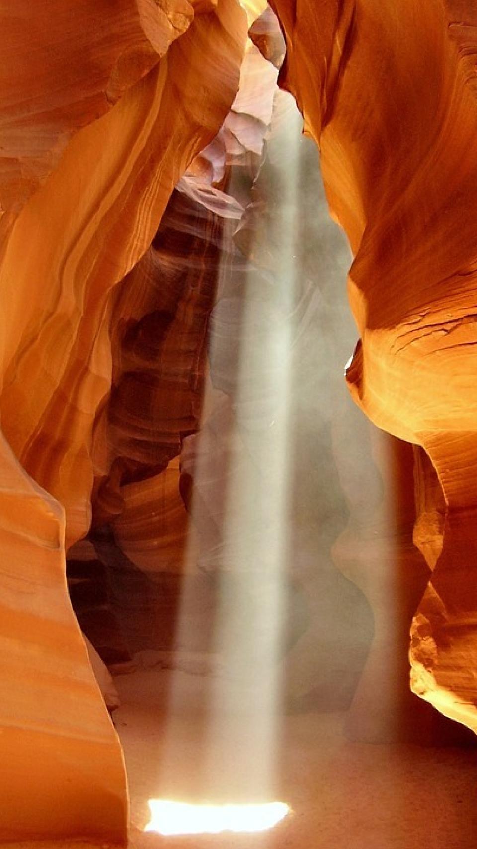 El agua puede inundar en cuestión de minutos todo el cañón.