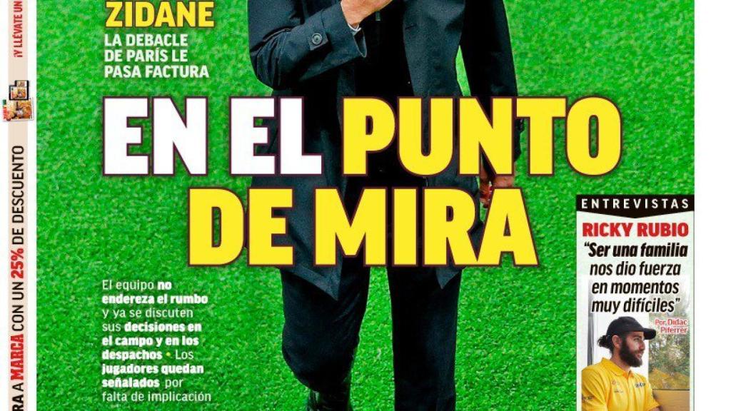 La portada del diario MARCA (20/09/2019)