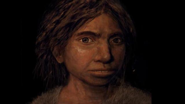 Reconstrucción del aspecto de una niña denisovana