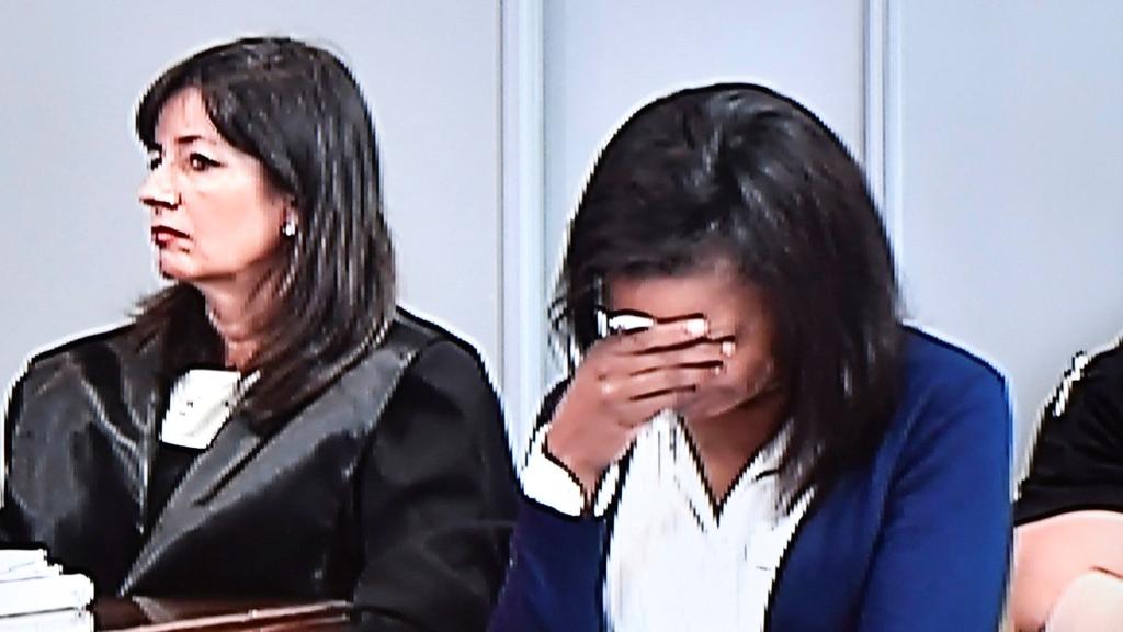 Ana Julia Quezada, durante el juicio por el crimen de Gabriel Cruz.