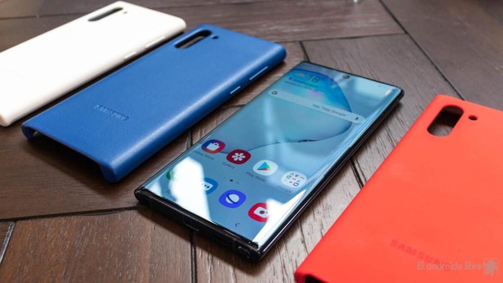 Cómo hacer capturas de pantalla en los Samsung Galaxy Note 10