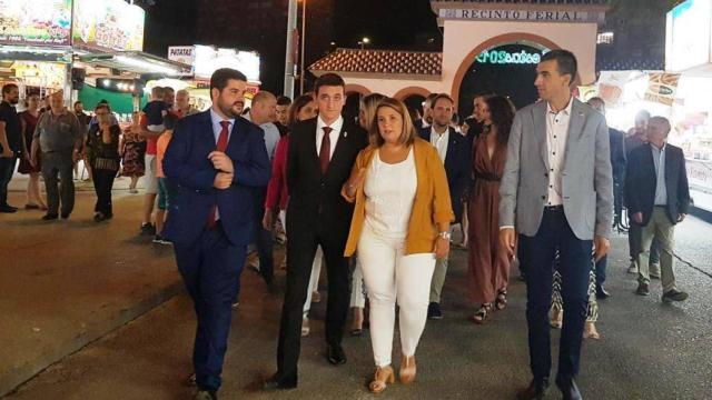 Tita García Élez, en su primera Feria como alcaldesa de Talavera