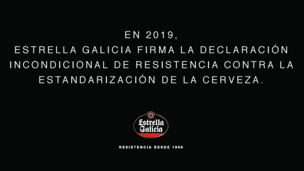 Estrella Galicia se declara la Resistencia contra la Estandarización de la Cerveza