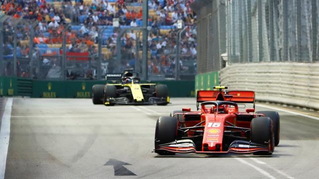 Charles Leclerc, en Singapur