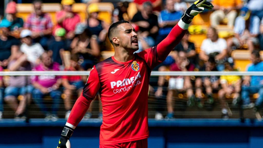 Sergio Asensio, en el Villarreal - Valladolid de La Liga. Foto: Twitter (@VillarrealCF)