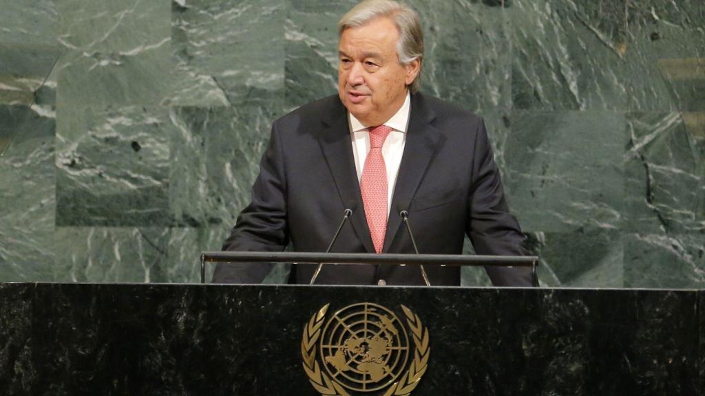 El secretario general de la ONU, António Guterres, en una imagen de archivo.