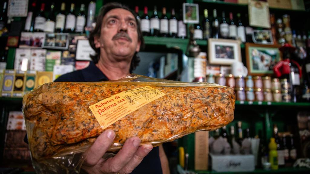 Una de las piezas de 'Sabores de Paterna' en 'La Cepa Gallega'.