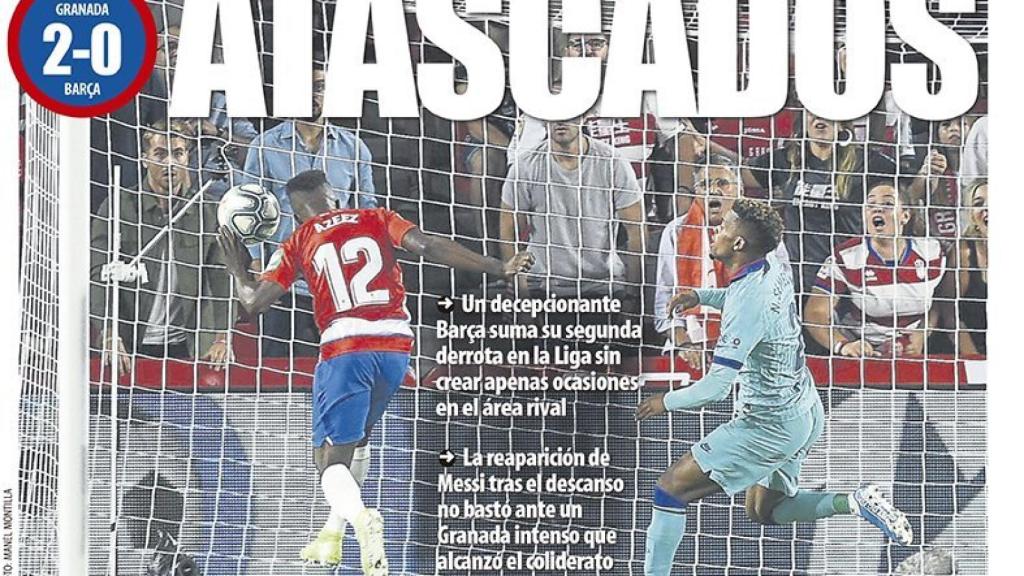 La portada del diario Mundo Deportivo (22/09/2019)