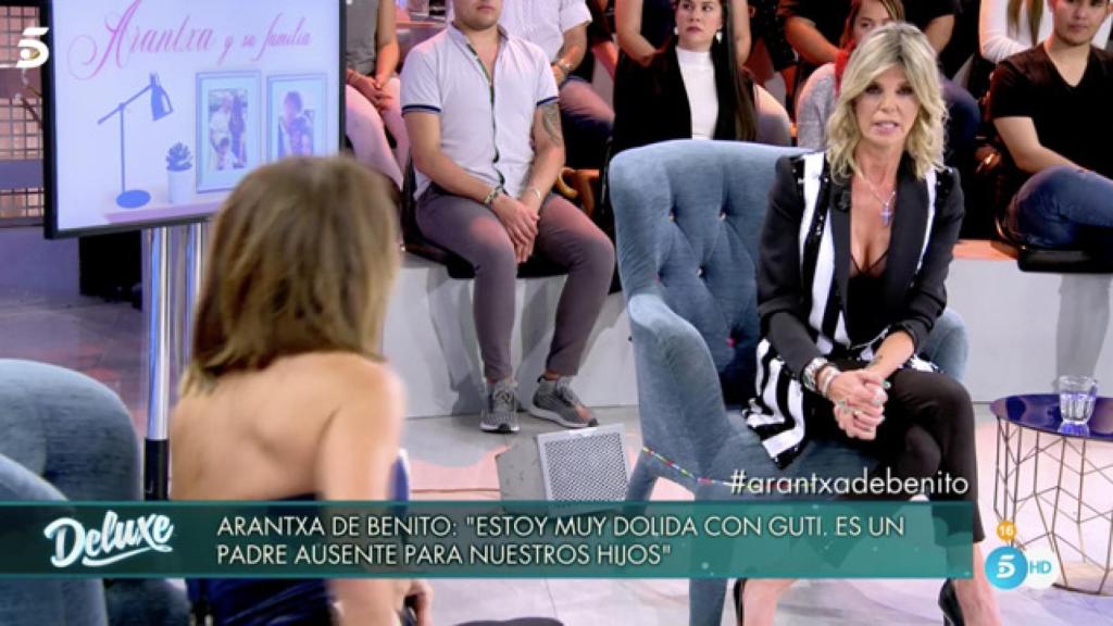 Arancha de Benito se sincera con María Patiño.