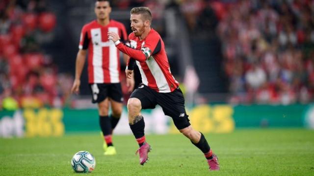 Muniain, en un momento del partido. Foto: Twitter (@AthleticCLub)