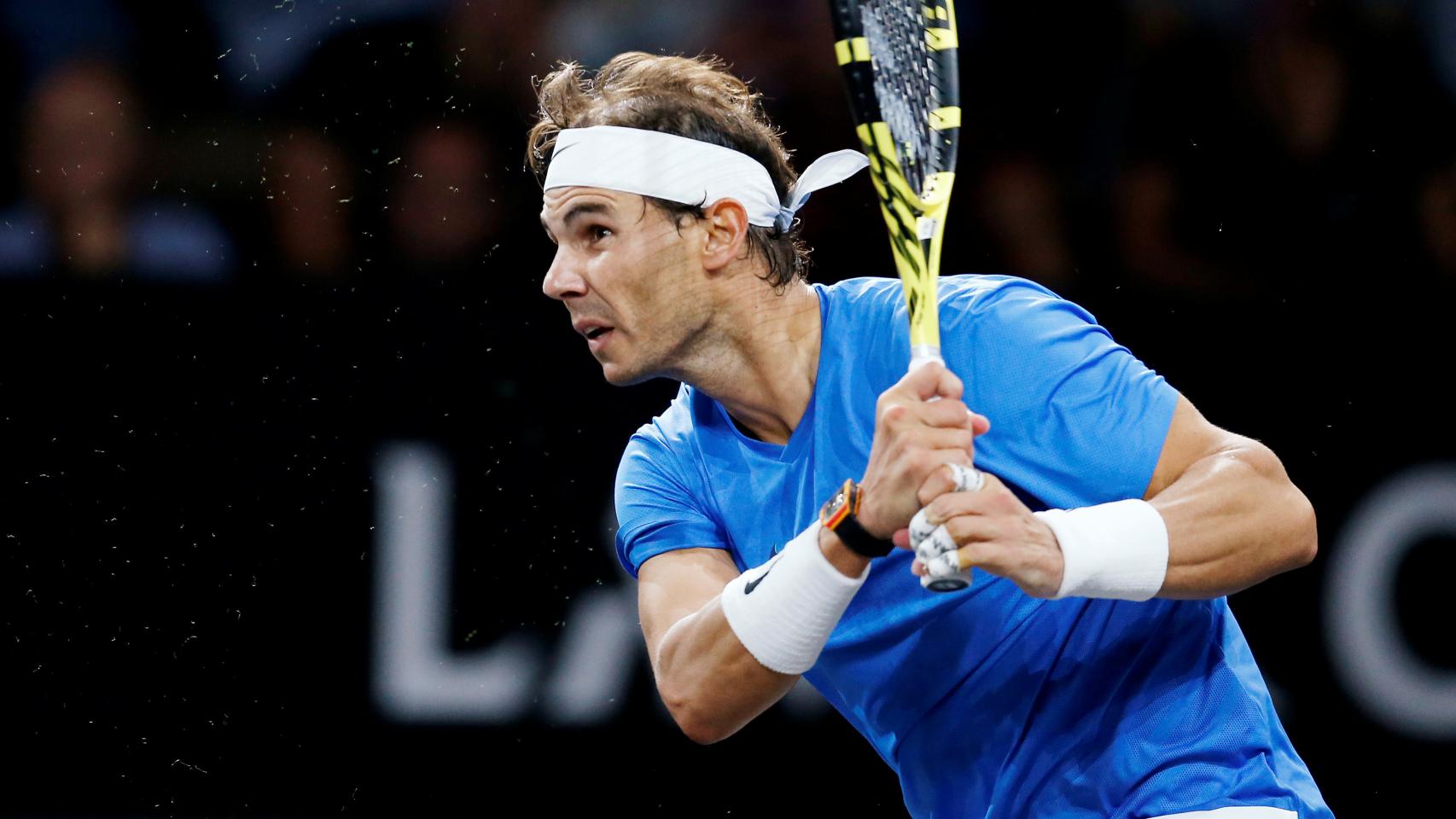 Rafa Nadal, durante la Laver Cup