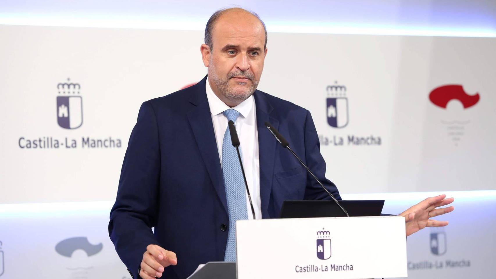 José Luis Martínez Guijarro, vicepresidente de Castilla-La Mancha, en una imagen reciente de Óscar Huertas