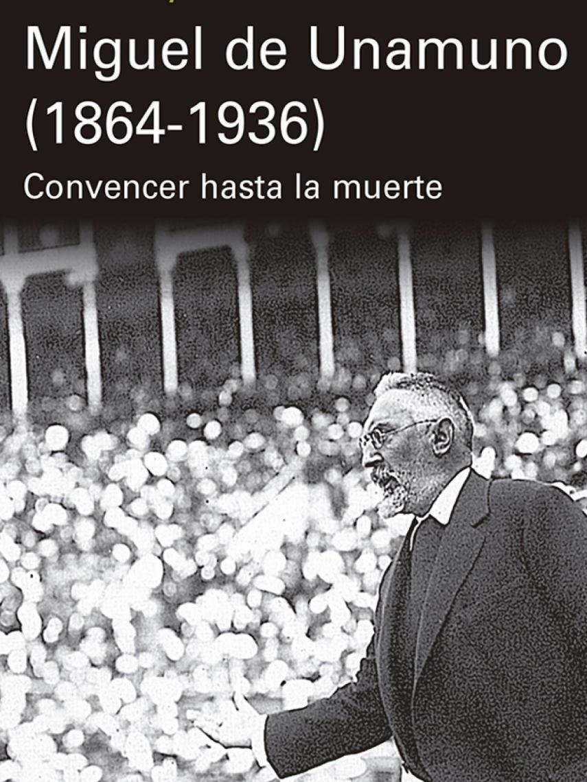 Portada de la biografía de Unamuno.