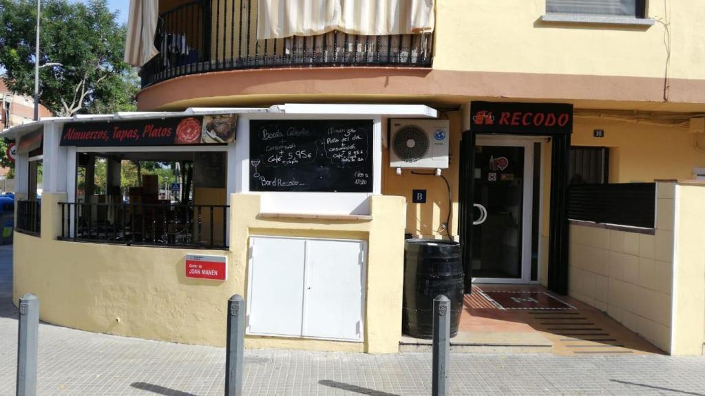 Bar El Recodo de Gavá. Era el restaurante que gestionaba la víctima