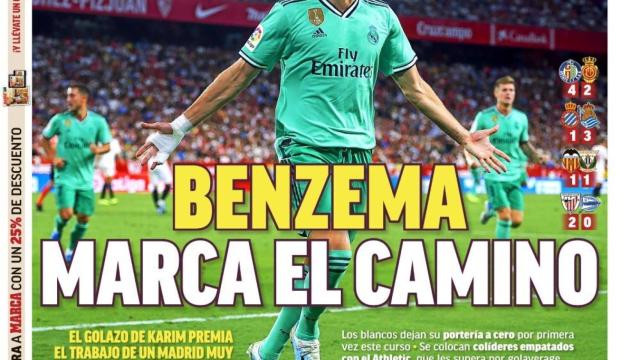 Portada MARCA (23/09/19)