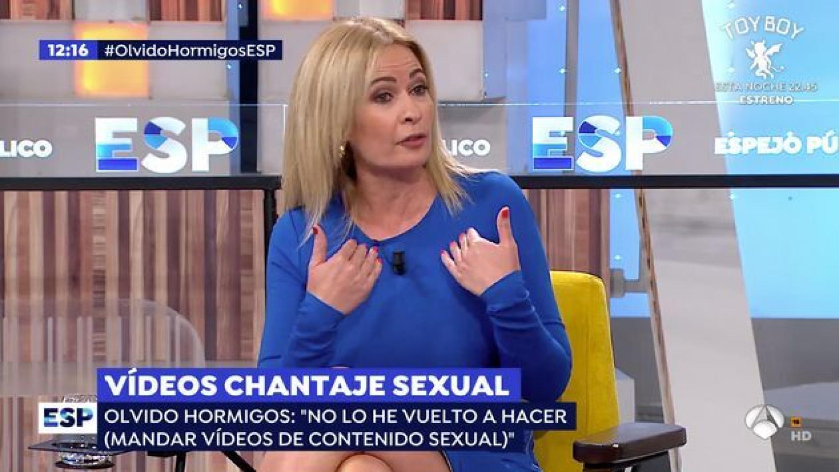 Olvido Hormigos, acorralada: se filtra de nuevo su vídeo sexual