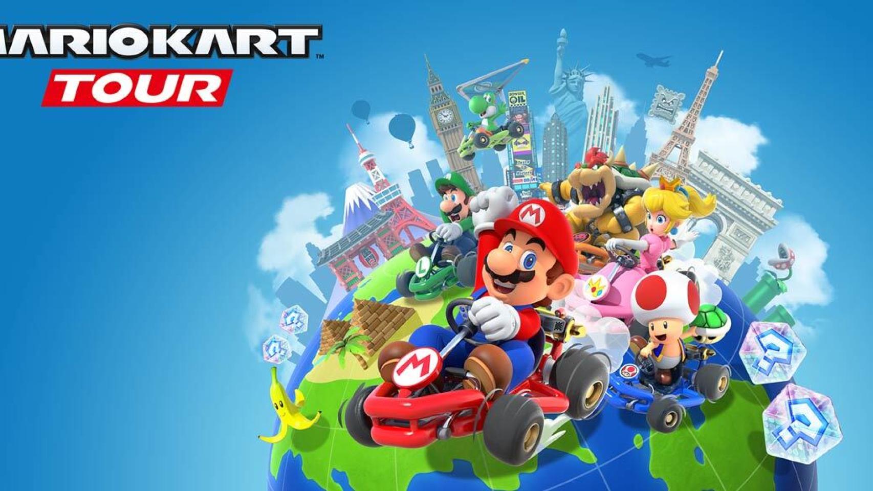 Mario Kart Tour para Android ya se puede descargar. ¡Corre a por él!