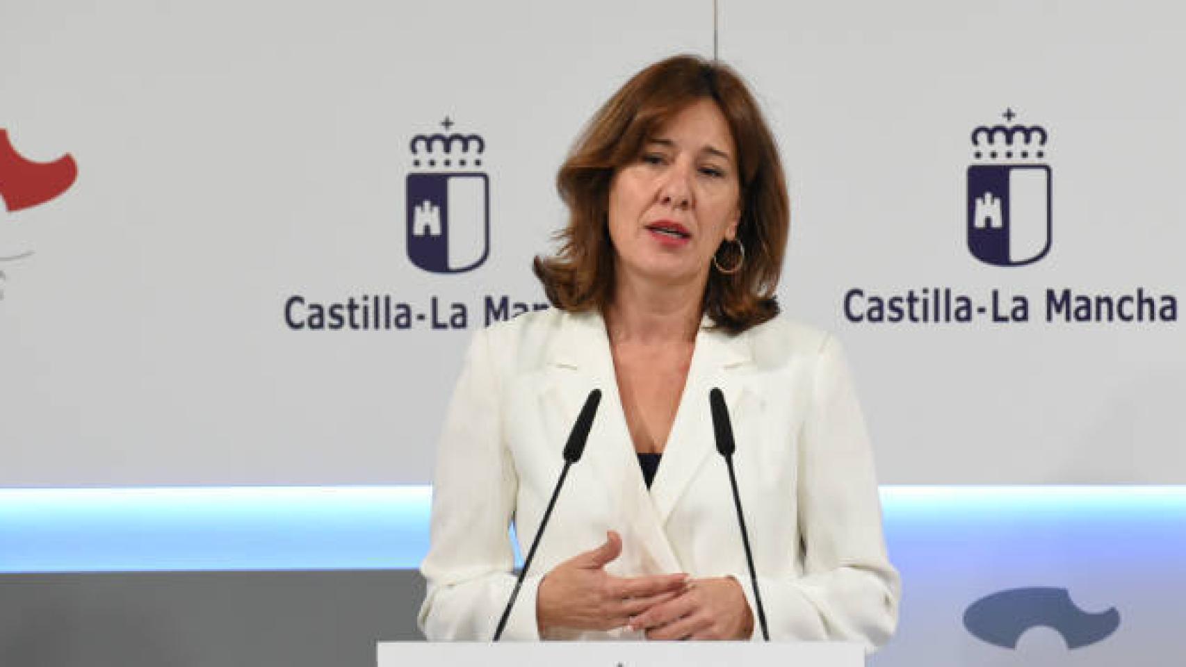 Blanca Fernández, portavoz del Gobierno de Castilla-La Mancha