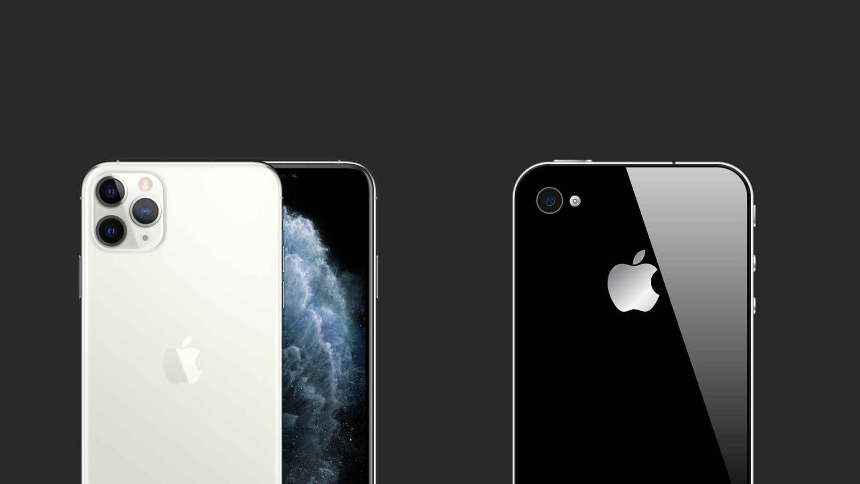iPhone 11 vs iPhone 4.