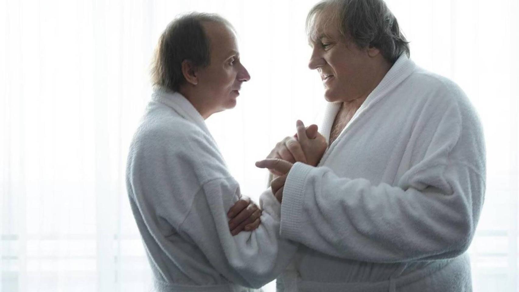 Houellebecq y Depardieu se dan la mano en Thalasso.