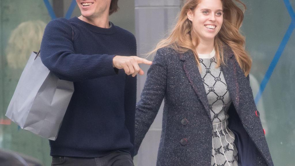 Beatriz de York junto a Edoardo Mapelli por las calles de Nueva York.