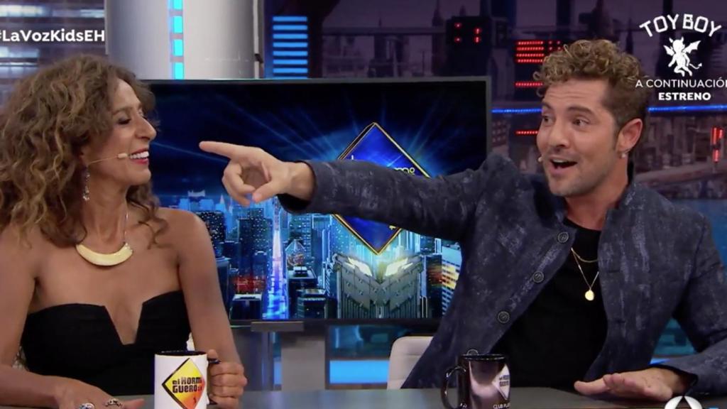 David Bisbal en 'El hormiguero' (Antena 3)