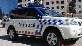 Vehículo de la Policía Local de Burgos