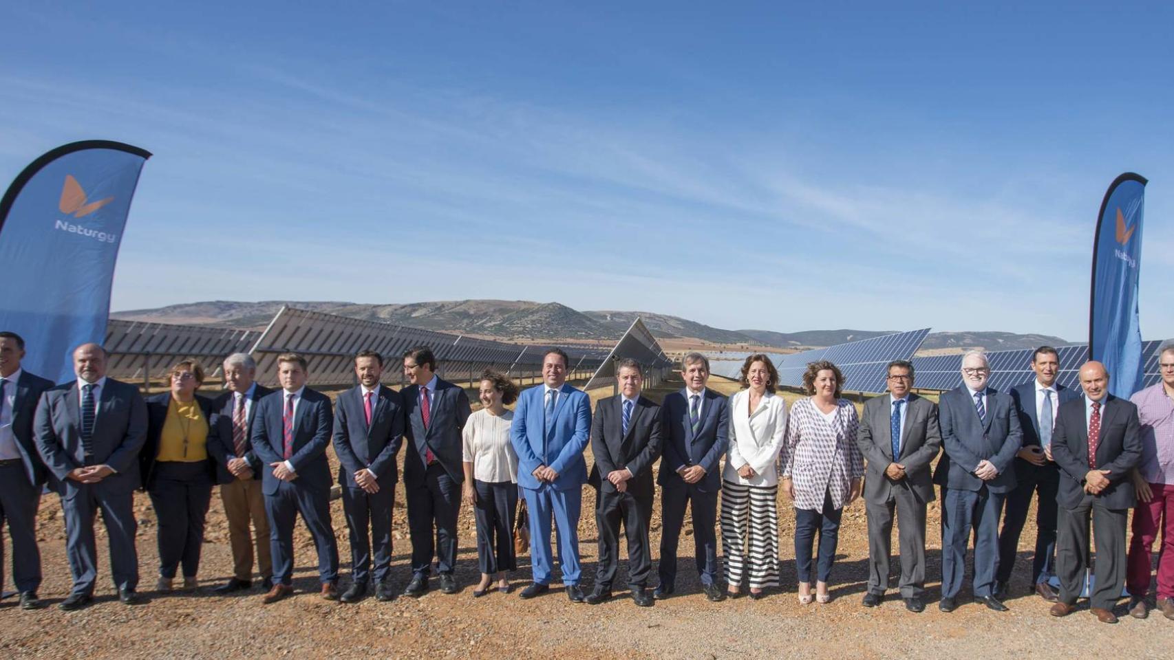 Inauguración de las nuevas instalaciones de Naturgy en Porzuna (Ciudad Real)