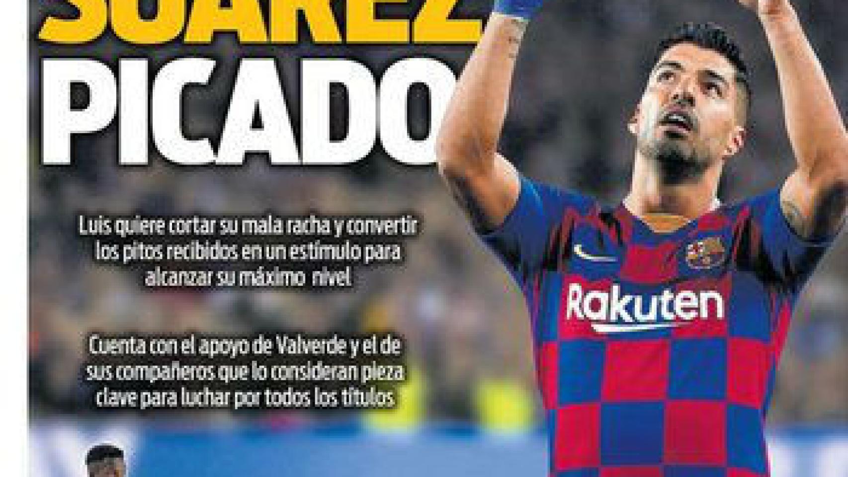 La portada del diario Sport (27/09/2019)